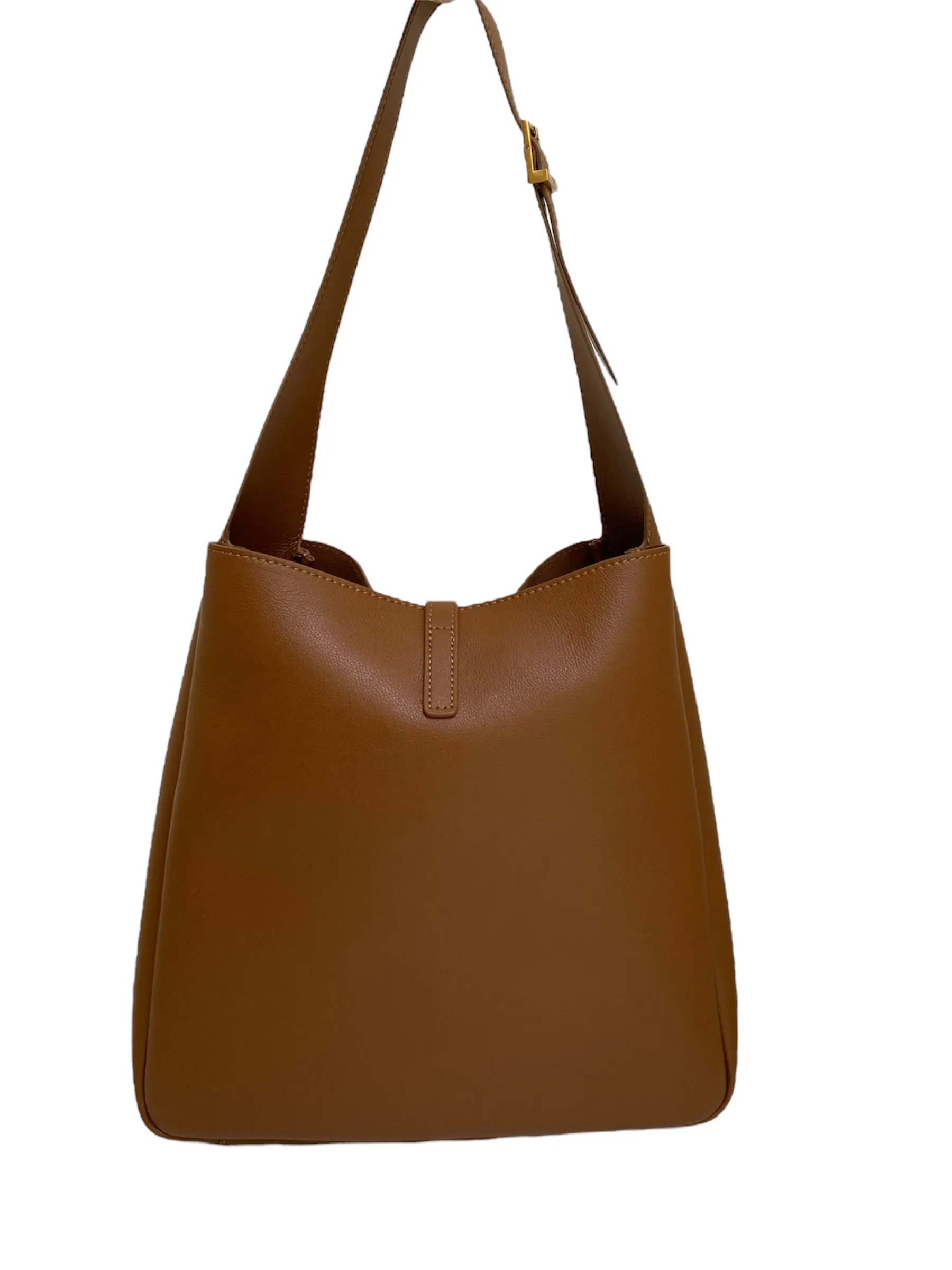 Bolso flexible large de piel granulada - Image 4