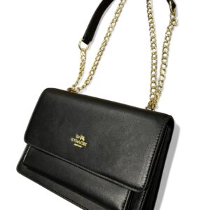 Bolso Crossbody negro con cadena