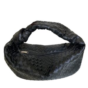 Bolso entrelazado negro