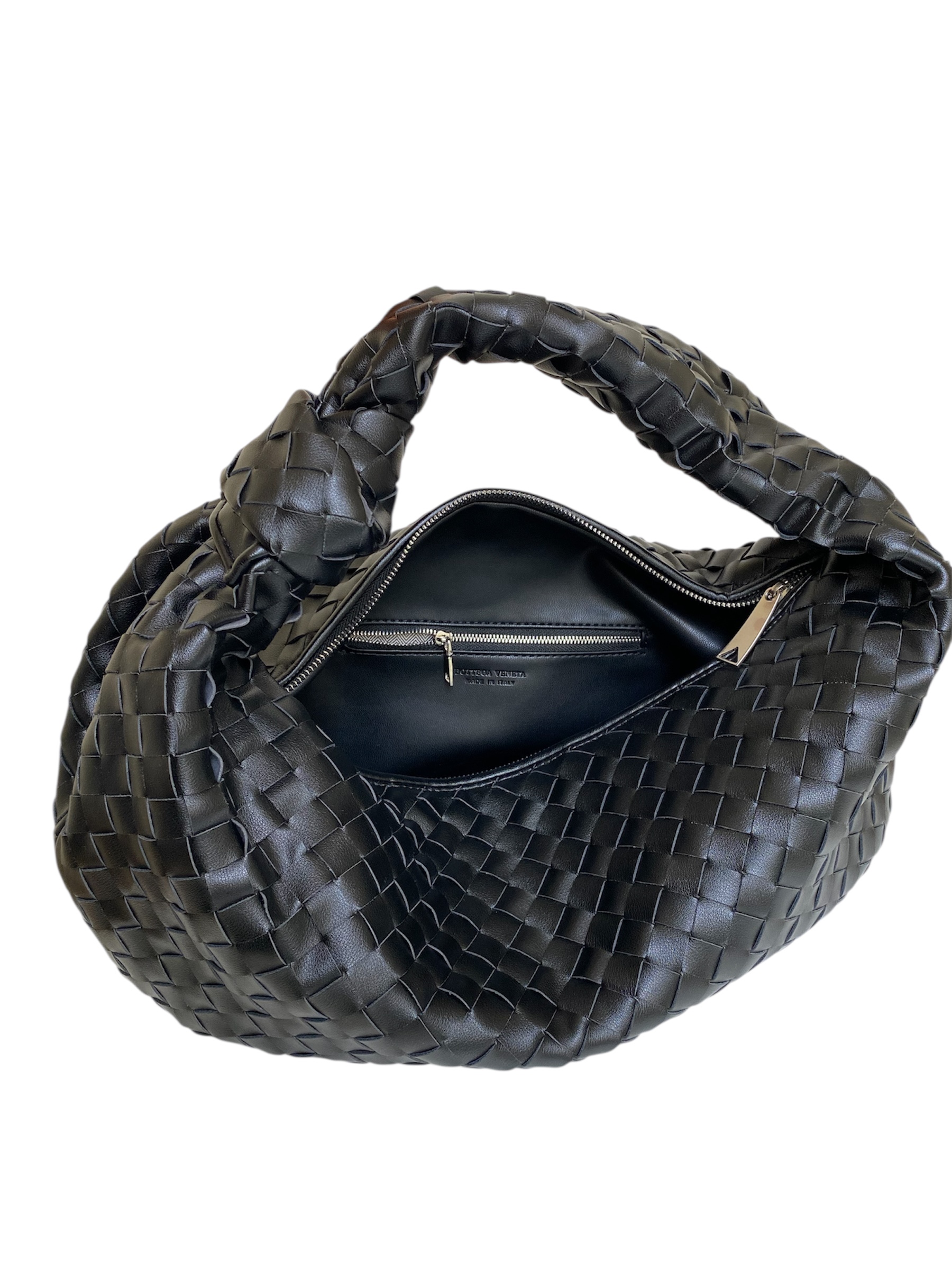 Bolso entrelazado negro - Image 3
