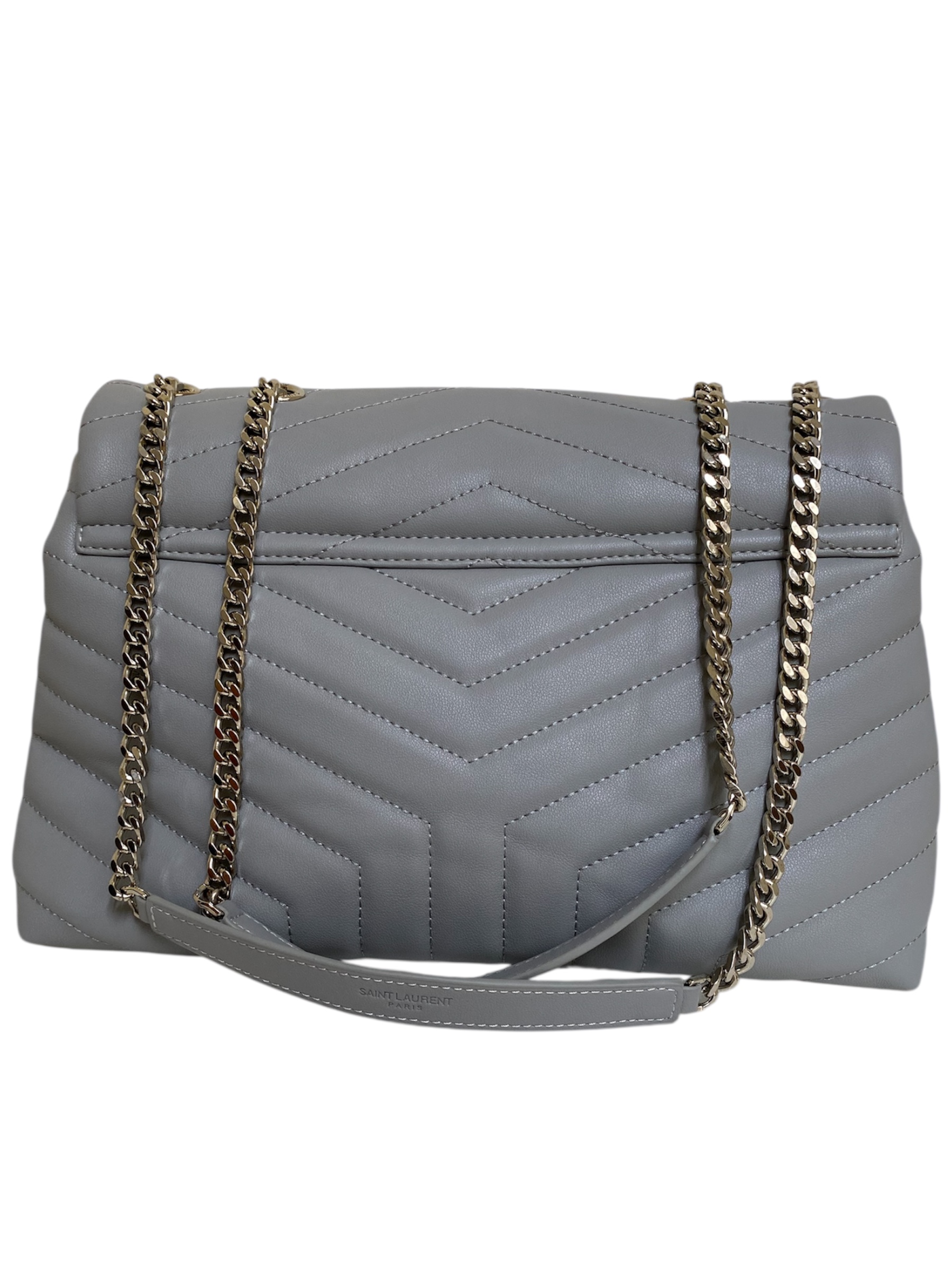 Bolso Puffer mediano gris - Image 3