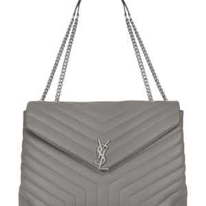 Bolso Puffer mediano gris